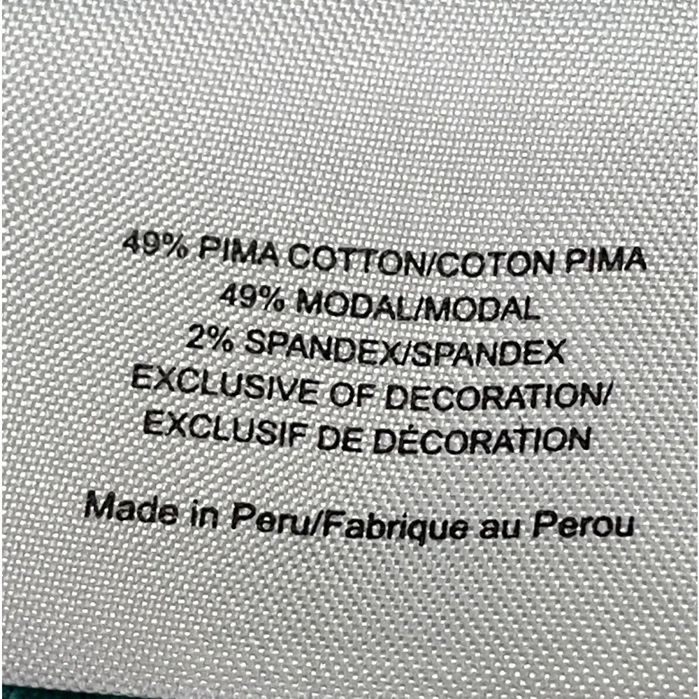 Tory Burch  blue ruffled front top  S - Picture 12 of 13